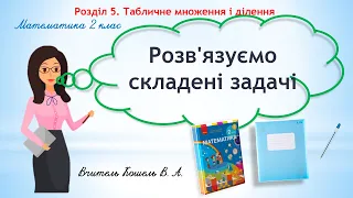 Розв'язуємо складені задачі 2 клас