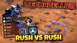 RUSHING AND BALL MUSTANG COUNTER (2 High Rank Matches) | Mechabellum Gameplay Review