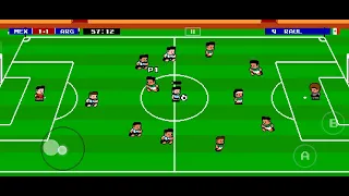 Jugando y puntuando este juego de fútbol de celular XP Soccer