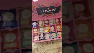 Обзор подарочного чая LOVARE Tea Colection. 90 bags