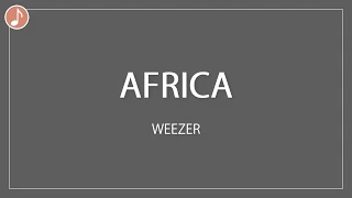 Africa | Cover by Weezer | Lyrics