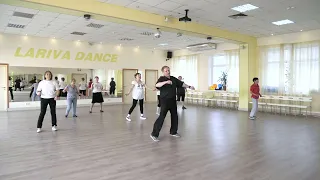 САМЫЙ ПРОСТОЙ ТАНЕЦ для АБСОЛЮТНО НОВИЧКОВ!!! ОМСК  Lariva Dance  29 03 2023 г