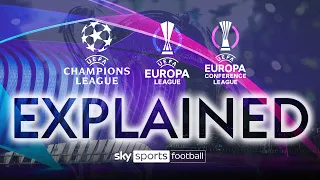 Explained: The NEW Champions League, Europa League & Europa Conference League format 😮🗂️