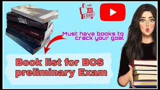 Book list for 44 BCS preliminary || Book list and book review