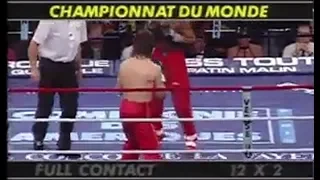 Khalid Rahilou (France) vs Troy Dorsey (USA). WKA Full contact world championship.