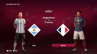 FIFA 23 - Argentina vs France - FIFA World Cup Final | PS5™ [4K 60FPS]