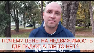 ПОЧЕМУ ЦЕНЫ НА НЕДВИЖИМОСТЬ ГДЕ ТО ПАДАЮТ, А ГДЕ НЕТ?