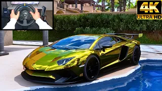 Lamborghini Aventador Superveloce | Forza Horizon 5 | Thrustmaster TX Steering Wheel Gameplay