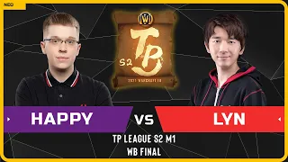 WC3 - TP League S2 M1 - WB Final: [UD] Happy vs Lyn [ORC]