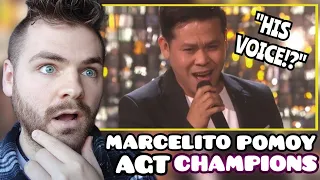 British Guy Reacts to Marcelito Pomoy "The Prayer" Celine Dion | AGT CHAMPIONS 2019 | REACTION!