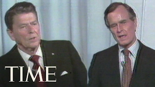 George H. W. Bush And Ronald Reagan Debate On Immigration In 1980 | TIME