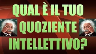 Test del Quoziente d'Intelligenza che il 98% delle Persone NON Sa Risolvere