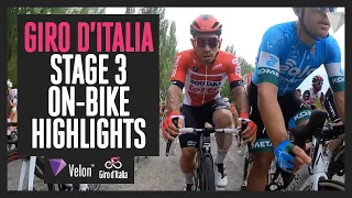 Giro d'Italia 2022: Stage 3 on-bike highlights