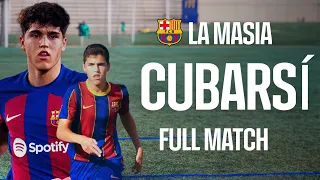 🍿 ENJOY PAU CUBARSI'S PERFORMANCE AT LA MASIA AT THE AGE OF 12 | FULL MATCH 💎 | FC Barcelona