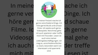 In meiner Freizeit | Deutsch hören und lesen -Learngerman - Deutschlernen