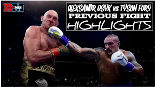 Oleksandr Usyk Vs Tyson Fury Previous Fight Highlights | Usyk Vs Fury Comparison Highlights