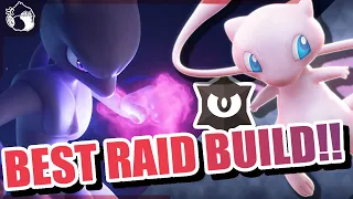 THIS DARK TERA MEW EASILY DEFEATS 7 Star MEWTWO RAIDS & DOES CRAZY DAMAGE!!😎(Solo Build Guide)