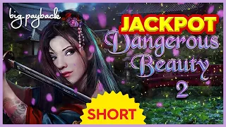 BIGGEST JACKPOT ON YOUTUBE!! For Dangerous Beauty 2 Slot! #Shorts