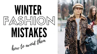 10 Winter Fashion Mistakes & How To Avoid Them