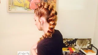 Trenza pull through de raíz / Trena pull through d'arrel / Pull through braid