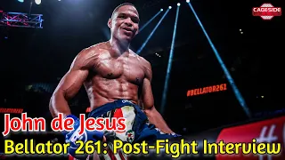 Bellator 261: John de Jesus on Macapa win, stolen calls