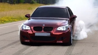 BMW M5 E60 Mad Drift & Burnout