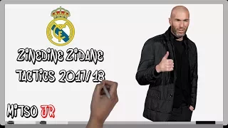 ZINEDINE ZIDANE TACTICS 2017/2018