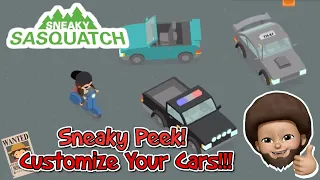 Sneaky Sasquatch - Sneak Peek - Customize Vehicles