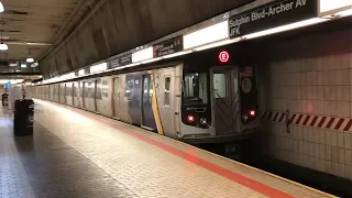 NYC Subway HD 60fps: Cuomo R160 E Trains @ Sutphin Boulevard–Archer Avenue–JFK Airport (11/24/17)
