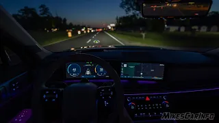 👉AT NIGHT: 2024 Hyundai Santa Fe -- Interior Exterior Lights Analysis Night Drive