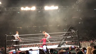 WWE Seth Rollins vs. Shinsuke Nakamura @ WWE Saturday Night Main Event live in Berlin 2023