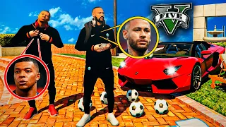 JUGANDO GTA 5 como FUTBOLISTA MILLONARIO (MODS) - ElChurches