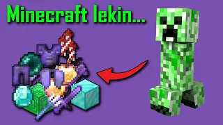 Minecraft lekin Creeperdan epic narsalar tushadi | Uzbekcha minecraft #kayzo