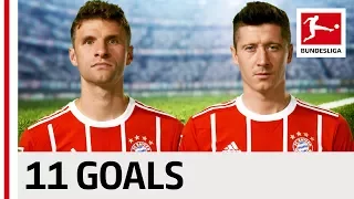 Lewandowski and Müller - Werder Bremen's Nightmare