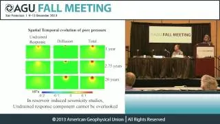 Fall Meeting 2013 Press Conference: The Risks of Human Induced Earthquakes