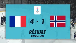 France vs Norway - Highlights, IIHF Women's World Championships (Division 1, Group A)