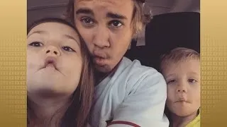 Justin Bieber's Brother and Sister Adorably Sing 'Baby'