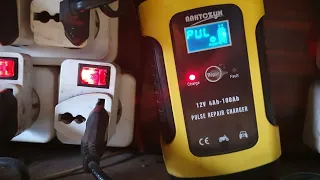 Режим ремонта аккумулятора в китайском заряднике.