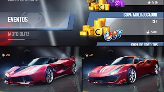 Ferrari Army: FXX K, Pista. Copa Multijugador: Los Alpes, Asphalt 8