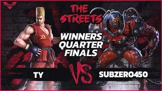 [The Streets #4] PAR | Ty vs SubZero450 - Winners Quarter- Finals - Tekken 7