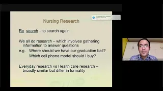 Week 1 Lecture: Introduction to Nursing Research