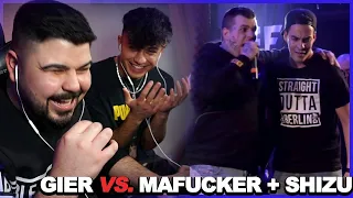 OMG!! GIER ZERSTÖRT BEIDE ZUSAMMEN!! 🤯🔥 GIER vs MAFUCKER x SHIZU - TopTier Takeover | Reaction