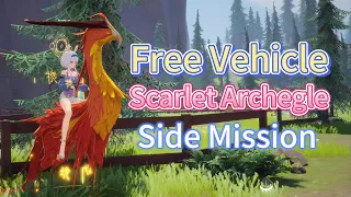 Free Vehicle Scarlet Archegle Side Mission Quest -Proof of Scarlet- Tower of Fantasy  3.6 Aquaville