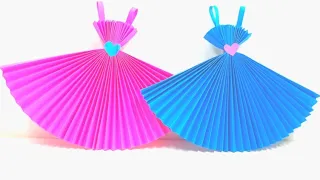 How to make a Paper Dress? Super Cute