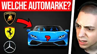 ClashGames REAGIERT auf WELCHE AUTOMARKE hat das AUTO? 🤔 (sehr schwer) | ClashGames Reaktion