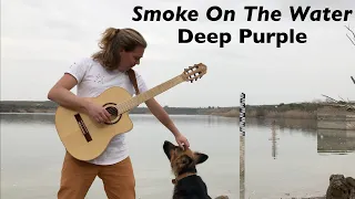 Smoke On The Water (Deep Purple) Acoustic - Fingerstyle Classical Guitar cover by Thomas Zwijsen