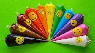 EMOJI. Looking For Slime Coloring. Satisfying Slime Video. ASMR