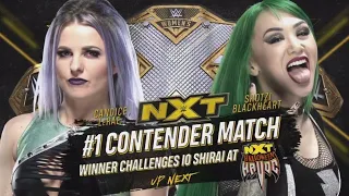 Candice LeRae vs Shotzi Blackheart (Full Match Part 1/2)