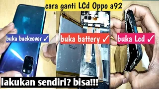 CARA GANTI LAYAR LCD/TOUCHSCREEN OPPO A92 LAKUKAN SENDIRI? BISA!!!