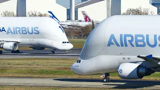 [AIRBUS FACTORY] Toulouse Blagnac Plane Spotting Paradise Compilation January 2021 Airbus & more